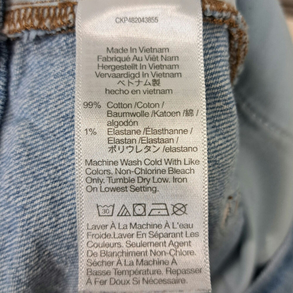 Madewell  Perfect Mid Length Women's Jean Short SIze 33 - Picture 8 of 8